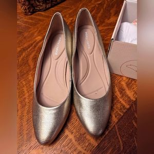 Easy Spirit Cosma3 high heels, gold, size 7.5 wide